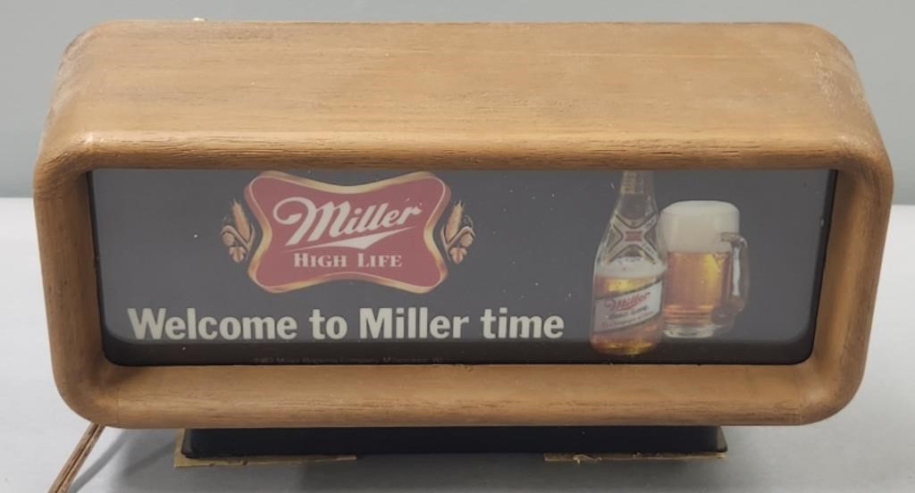 Miller High Life Beer Light Advertising