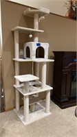 Cat tower : 78” H x 24”W x 22” deep 
It does