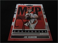 Joe Burrow Signed Trading Card Direct COA