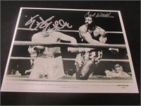 Stallone & Weathers Signed 8x10 Photo GAA COA