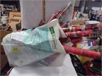 Mixed Lot of Various Christmas Wrapping Decor