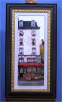 Framed Print Of House "On The Boulevard Two"