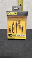 Dewalt earbuds.