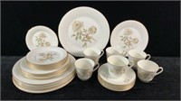 Royal Doulton Yorkshire Rose China Svc. For 6