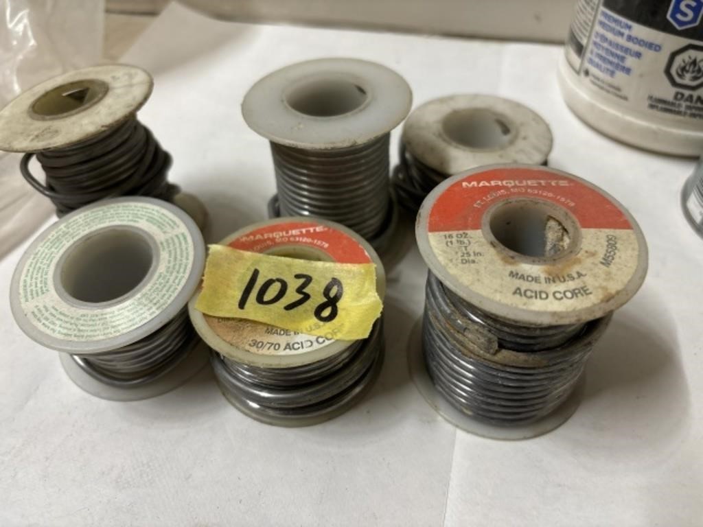 Six Rolls of Solder