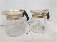 Small Pyrex Coffeepots