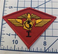 USA made iron-on military patch