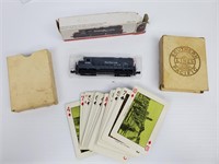 Southern Pacific Locomotive & Cards