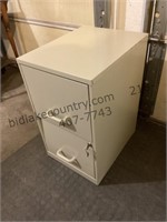 2 Drawer Locking File Cabinet