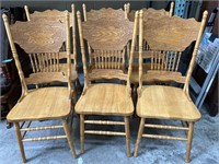 Oak Kitchen Table Chairs