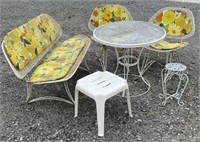 (AU)  Mid Century Metal Outdoor Patio Furniture