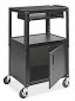 ULINE ECONOMY AV CART26" X 20" X 29-42"