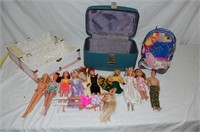 Vintage & Modern Barbie Dolls W/ Accessories