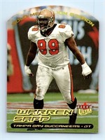 Parallel Die Cut Warren Sapp Tampa Bay Buccaneers