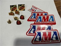 America motorcycle association pins