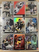 Lot of 9 NFL Football Prizm, Color, Rookies