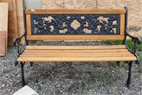 WOODEN BENCH SEAT