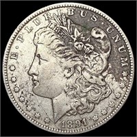 1891-O Morgan Silver Dollar NEARLY UNCIRCULATED