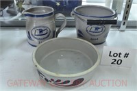 Blue Decorated Stoneware: