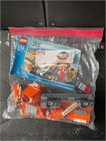 LEGO trash truck opened