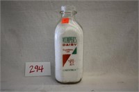 Mumper's Dairy (Etown PA) Quart Milk Bottle