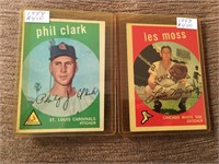 1959 Topps Phil Clark Les Moss