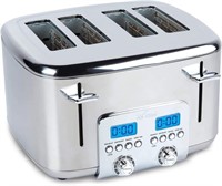 Stainless Steel Digital Toaster