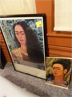 Frida Kahlo Print & Book