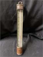 Early Brass Thermometer