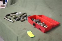 Assorted Ball Sockets & Fittings in Toolbox
