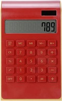 Portable 10 Digits Calculator Tilted LCD Display