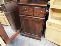 Hardwood cabinet