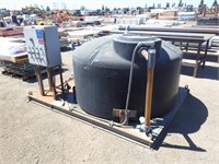 500 Gallon Water Tank & Pump