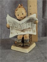 "LATEST NEWS" GOEBEL MJ HUMMEL FIGURINE