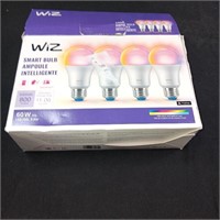 Wiz smart bulb 800 lumens 60W 4 pack