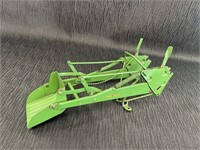 John Deere die-cast toy tractor loader