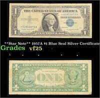 **Star Note** 1957A $1 Blue Seal Silver Certificat