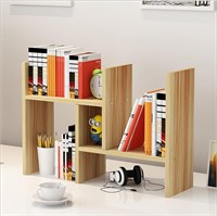 $42  Desktop Bookshelf Desk Storage Organizer