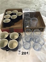 CUPS AND GLASSES