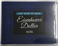 Last Year of Issue Eisenhower Dollar 1978