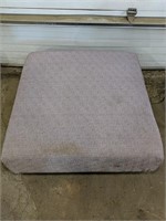 Upholstered attoman 3' x 16"H
