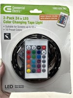 2 pack LED Color Changing Lights
