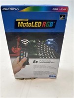 MotoLED RGB Lights with Remote New 
Damaged