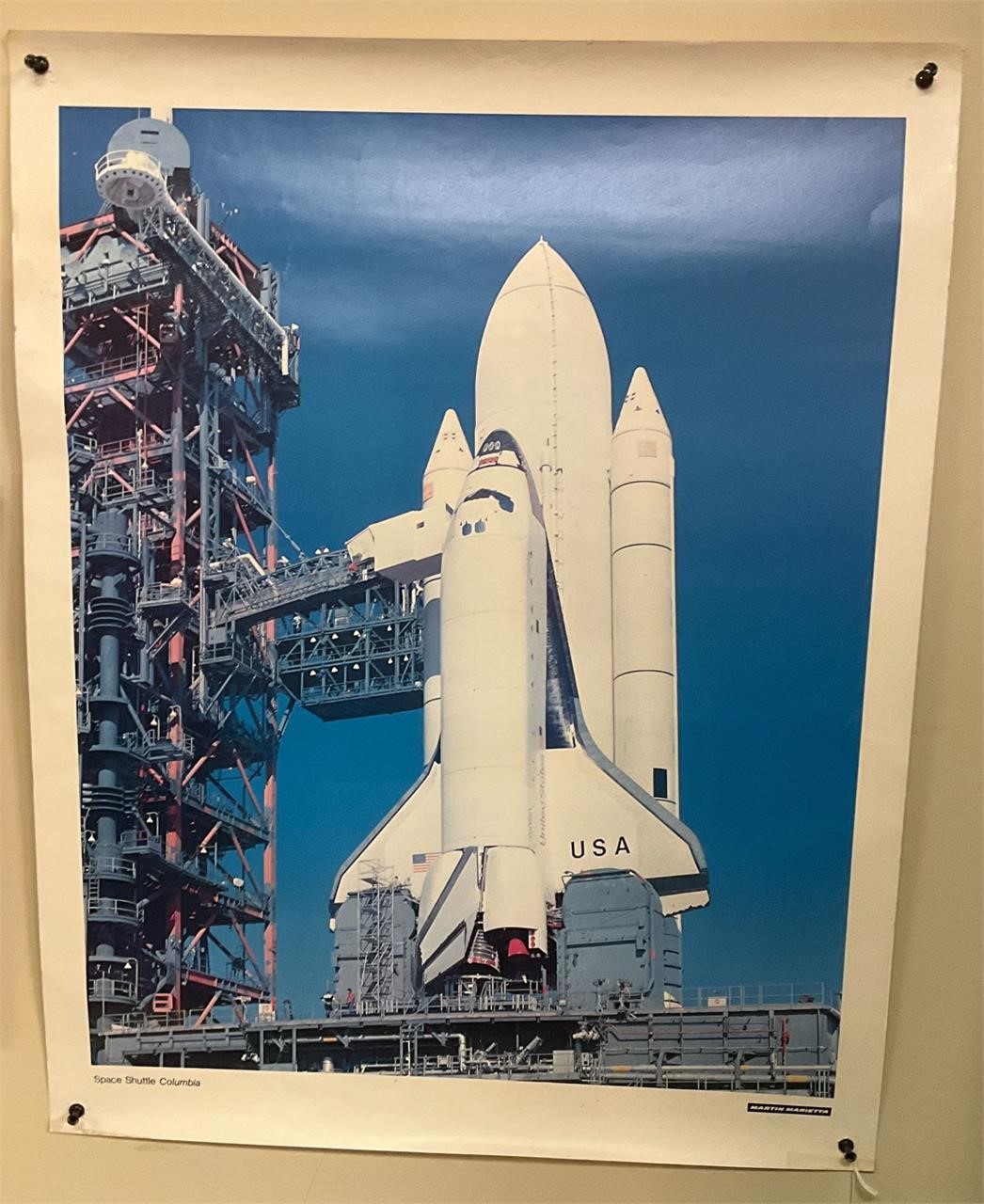 NASA Space Shuttle Columbia Poster