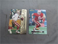 2 1996 Assorted Steve Young Football Cards