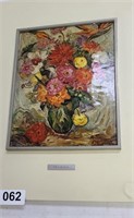 Jaroon Floral Picture - by F.M. De Mornac
