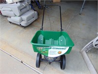 Seed spreader, works