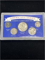 Silver Vanishing Classic Collection, 5 coin set
