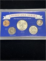 Silver President Collection, 5 coin set