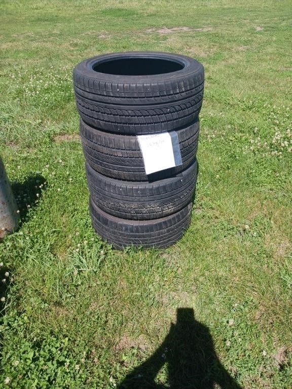 4X YOKOHAMA 225/45/17 TIRES